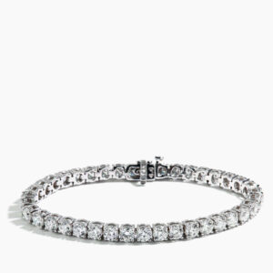 12 Carat Diamond Tennis Bracelet in 14k White Gold