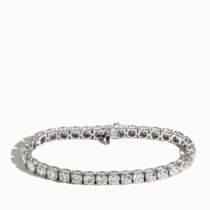 17 Carat Diamond Tennis Bracelet in 14K White Gold