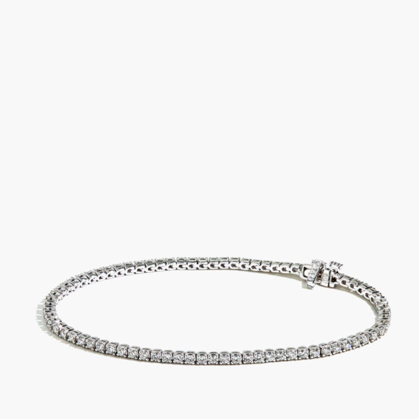 2 Carat Diamond Tennis Bracelet in 14k White Gold