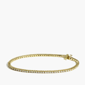 2 Carat Diamond Tennis Bracelet in 14k Yellow Gold