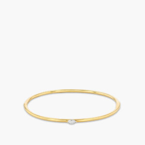 .20 Carat Marquise Diamond Hinged Bangle