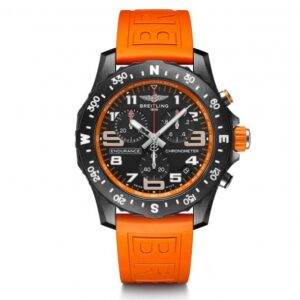 Breitling Professional Endurance Pro Orange Rubber Strap Watch X82310A51B1S1