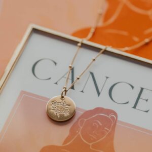 Cancer In Bloom Necklace
