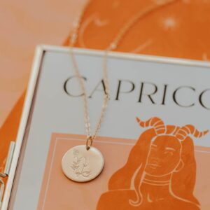 Capricorn In Bloom Necklace