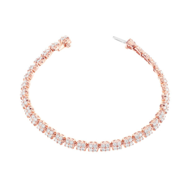 Carbon & Hyde Trilogy Diamond Tennis Bracelet
