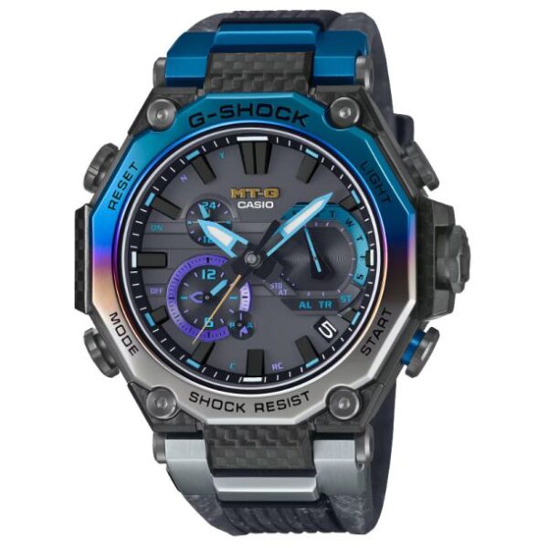 Casio G-Shock MT-G Storm Chaser Solar Connected Multi-Color Strap Watch - MTGB2000YST-1