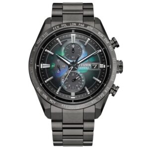 Citizen Eco-Drive Attesa Super Titanium Chronograph Limited Edition Watch 42mm - AT8286-65E
