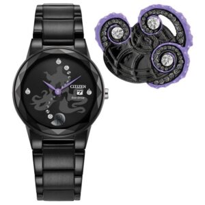 Citizen Eco-Drive Disney Villains Ursula Watch and Pin Box Set | 30mm | GA1075-68W