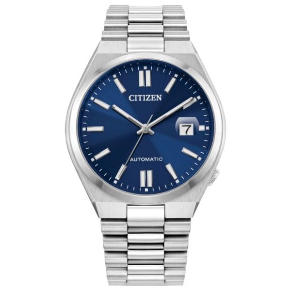Citizen Tsuyosa Eco-Drive Dark-Blue Dial and Stainless Steel Bracelet Watch 40mm NJ0150-56L