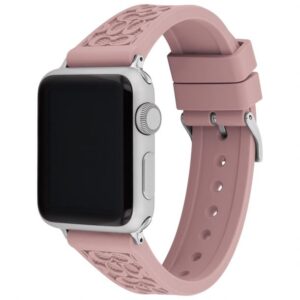 COACH Apple Watch Strap Pink Rubber - 38mm & 40mm - 14700049