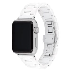 COACH Apple Watch Strap White Ceramic - 38mm & 40mm - 14700035