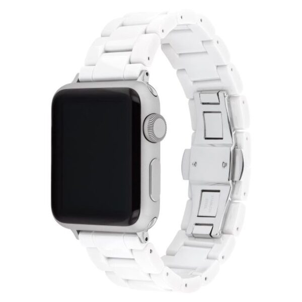 COACH Apple Watch Strap White Ceramic - 38mm & 40mm - 14700035