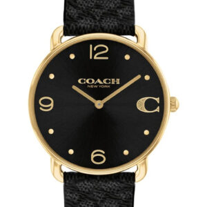 Coach Elliot Signature Black Dial and Strap 36mm 14504289