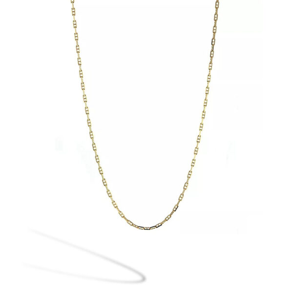 Dainty Anchor Chain Necklace - 1.3mm