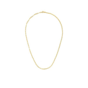 Dainty Paper Clip Link Necklace - 2.1mm
