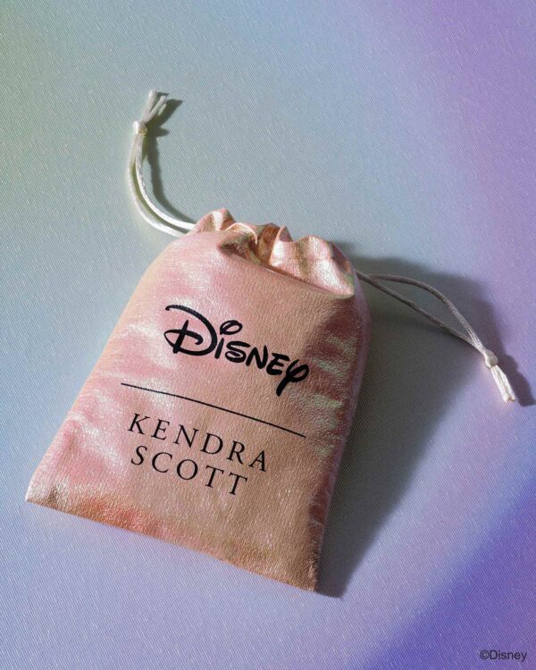 Disney | Kendra Scott Silver Mickey Mouse and Minnie Mouse Tennis Bracelet in White Crystal