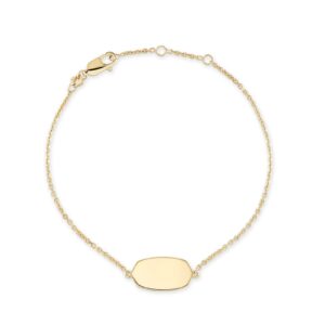 Elaina Delicate Chain Bracelet in 18k Gold Vermeil