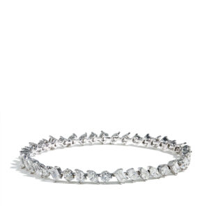 Fancy Shape Diamond Tennis Bracelet