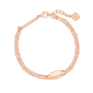 Fern Multi Strand Bracelet in Rose Gold