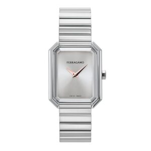 Ferragamo Crystal Stainless Steel Bracelet Watch 26.5x33.5mm - SFS800324