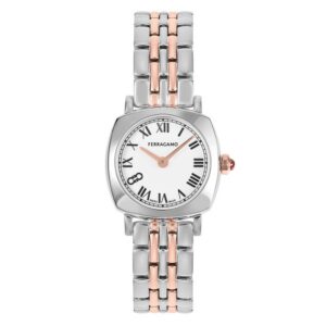 Ferragamo Soft Square Two-Tone Bracelet Watch | 23mm | SFKU00523