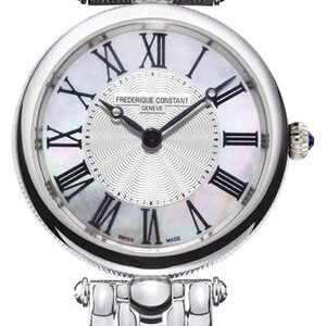 Frederique Constant Classics Art Deco Stainless Steel Mother-of-Pearl Dial Quartz Womens Watch FC-200MPW2AR6B
