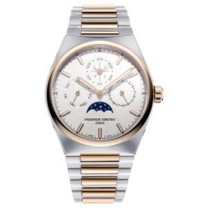 Frederique Constant Slimline Perpetual Calendar Manufacture Interchangeable Two-Tone Bracelet Watch | 41mm | FC-775V4NH2B