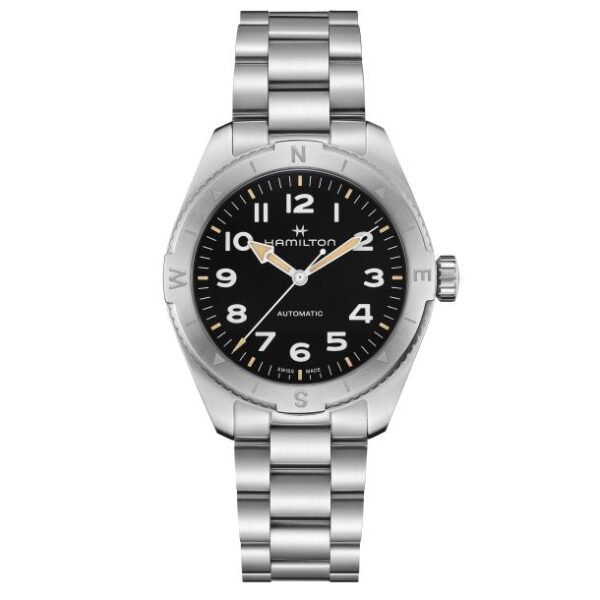Hamilton Khaki Field Expedition Auto Black Dial Stainless Steel Watch | 41mm | H70315130