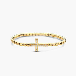 Hulchi Belluni Tresore Element Cross Bracelet