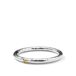 Ippolita Classico Hammered Bangle in Sterling Silver