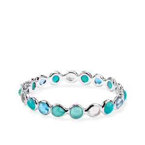 Ippolita Rock Candy Mixed Gemstone Oval Bangle