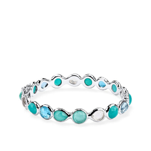 Ippolita Rock Candy Mixed Gemstone Oval Bangle