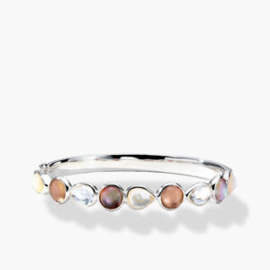 Ippolita Rock Candy Sabbia Stone Row Hinged Bangle