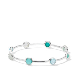 Ippolita Silver Rock Candy Mixed Stone Bangle