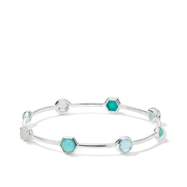 Ippolita Silver Rock Candy Mixed Stone Bangle