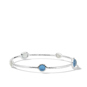 Ippolita Wonderland Five Stone Bangle in Delft
