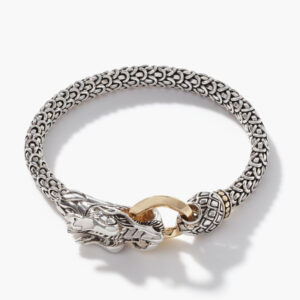 John Hardy Naga Dragon Gold & Silver Bracelet