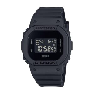 Ladies’ Casio G-Shock Digital Matte Black Bio-Based Resin Watch with Octagonal Dial (Model: GMDS5610BB-1)