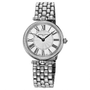 Ladies' Frederique Constant Classics Art Deco Stainless Steel Diamond Watch FC-200MPW2ARD6B