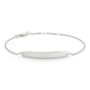 Mattie Bar Delicate Bracelet in Sterling Silver