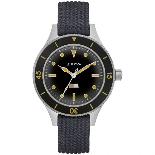 Men's Bulova Archive Series MIL-SHIPS-W-2181 Nylon Strap Watch | 41mm | 98A266