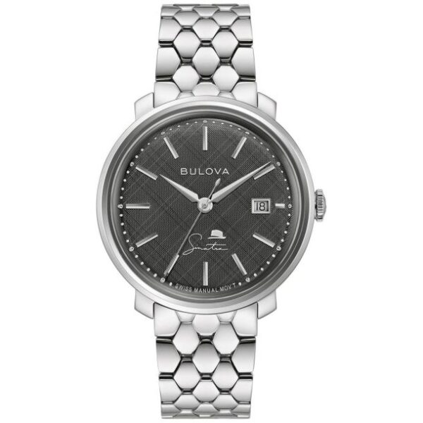 Men's Bulova Frank Sinatra 'The Best Is Yet To Come' Stainless Steel Bracelet Watch | 40mm | 96B346