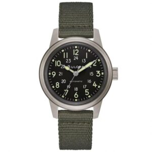 Men's Bulova Military VWI Special Edition HACK Automatic Watch | 38mm | 96A259
