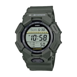 Men's Casio G-Shock Long-Life Digital Green Bio-Based Resin Strap Watch (Model: GD010-3)