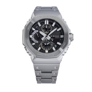 Men's Casio G-Shock Solar-Powered Watch with Black Dial (Model: GMCB2100D1A)