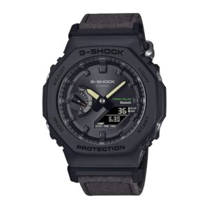 Men's Casio G-SHOCK Watch with Black Fabric Strap (Model GAB2100CT1A5)