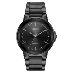 Men's Citizen Eco-Drive Axiom Grey Stainless Steel Watch | 41mm | BJ6517-52E