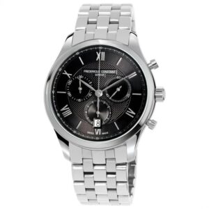 Men's Frederique Constant Classics Quartz Chronograph Watch | Dark Grey Dial | FC-292MG5B6B