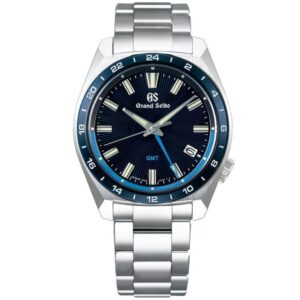 Men's Grand Seiko Sport Quartz Watch, Blue Dial Stainless Steel SBGN021