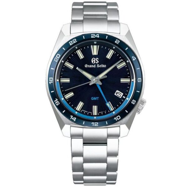 Men's Grand Seiko Sport Quartz Watch, Blue Dial Stainless Steel SBGN021